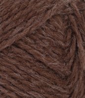 Fritidsgarn, 4071, M&oslash;rk Brun