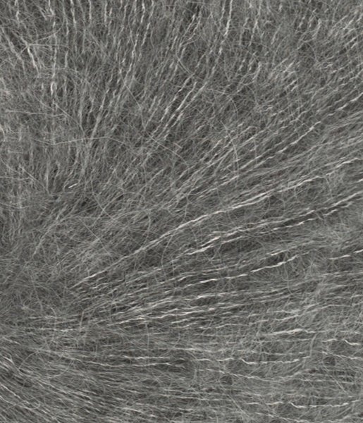 Tynn Silk Mohair, 1053, M&oslash;rk Gr&aring;melert
