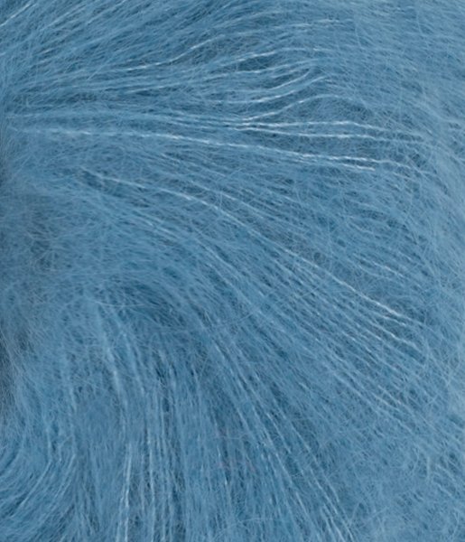 Tynn Silk Mohair, 6042, M&oslash;rk Himmelbl&aring;