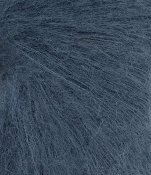 Tynn Silk Mohair, 6081, Dyp Bl&aring;