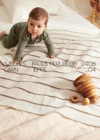 Einzelanleitung 2406-04, Pauls Perleribb Teppe