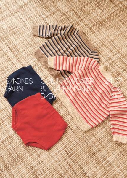 Einzelanleitung 2407-06, Collin Sweater & Diaper Pants Baby