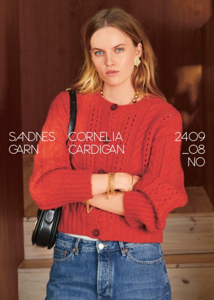 Einzelanleitung 2409-08, Cornelia Cardigan
