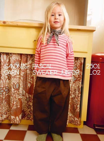 Einzelanleitung 2501-02, Pascal Sweater Junior