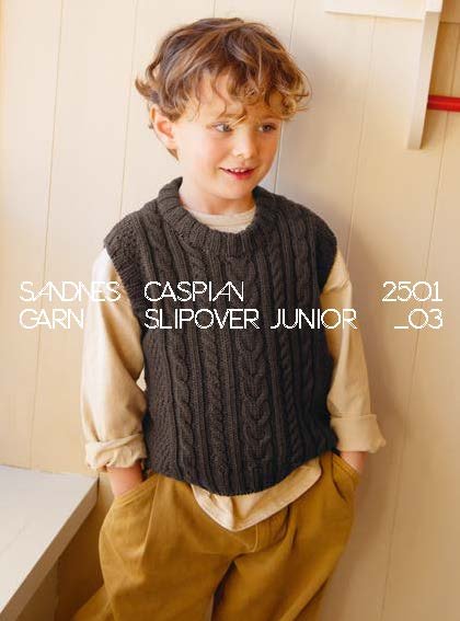 Einzelanleitung 2501-03, Caspian Slipover Junior