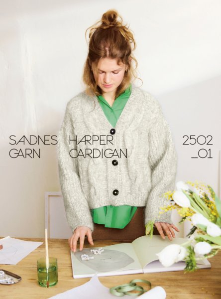 Einzelanleitung 2502-01, Harper Cardigan