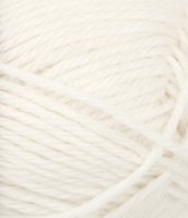 Alpakka Ull, 1002, Hvit