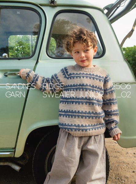 Einzelanleitung 2506-02, Ridge Sweater Junior