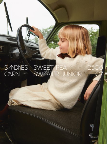 Einzelanleitung 2506-07, Sweet Pea Sweater Junior