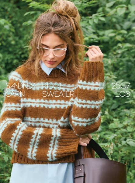 Einzelanleitung 2507-08, Ridge Sweater