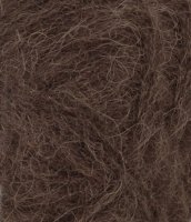 B&oslash;rstet Alpakka, 3082, M&oslash;rk Brun
