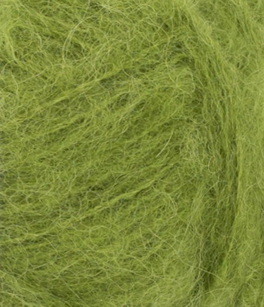 B&oslash;rstet Alpakka, 9564, Matcha