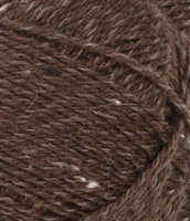Tynn Peer Gynt, 3085, M&oslash;rk Brun Natur Tweed