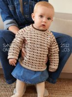 Einzelanleitung 2512-03, Islender Genser Baby