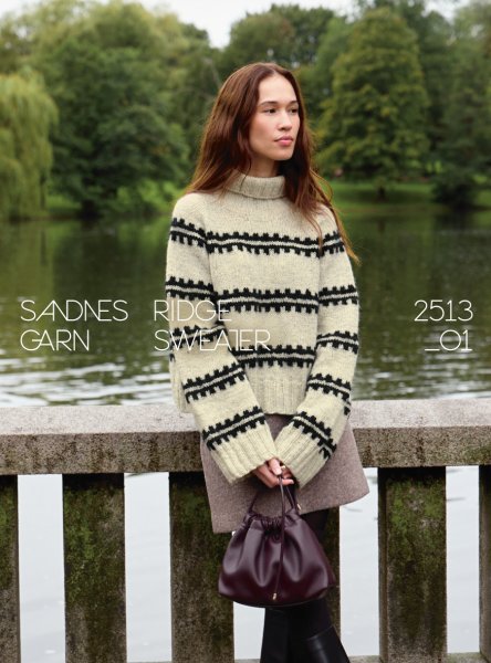 Einzelanleitung 2513-01, Ridge Sweater