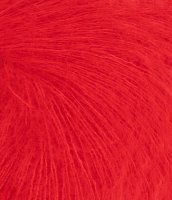 Tynn Silk Mohair, 4018, Scarlet Red