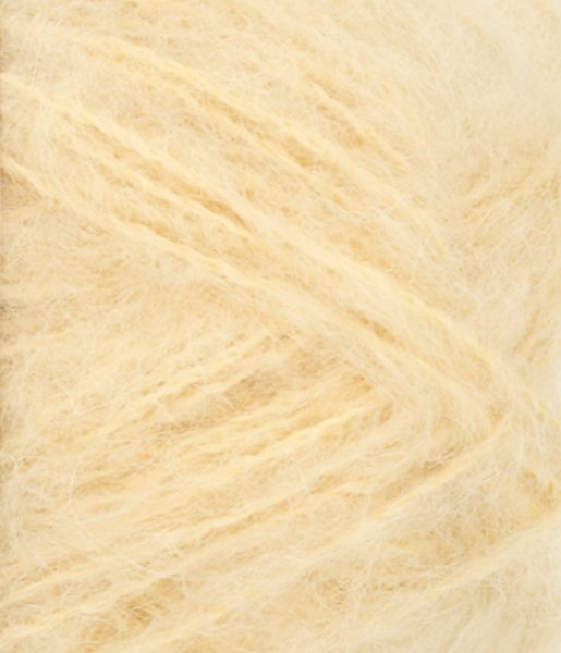 B&oslash;rstet Alpakka, 2112, Lys Gul