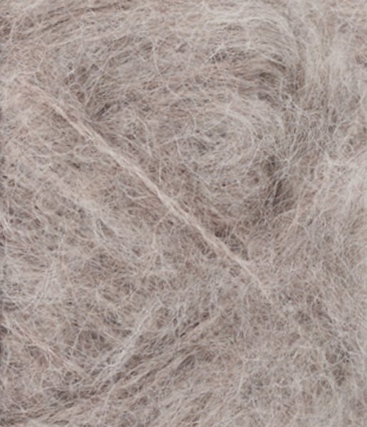 B&oslash;rstet Alpakka, 2650, Beigemelert