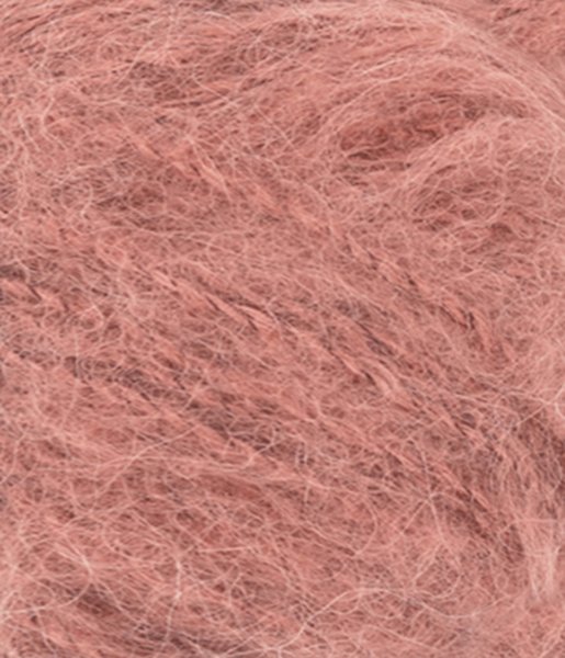 B&oslash;rstet Alpakka, 3553, St&oslash;vet Plommerosa