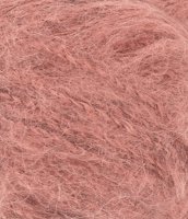 B&oslash;rstet Alpakka, 3553, St&oslash;vet Plommerosa