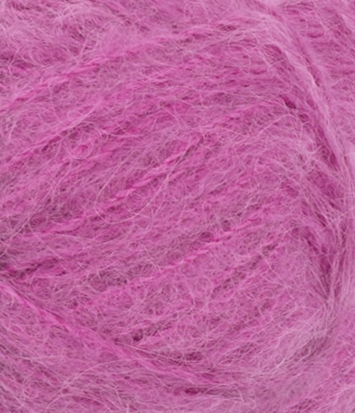 B&oslash;rstet Alpakka, 4628, Magenta