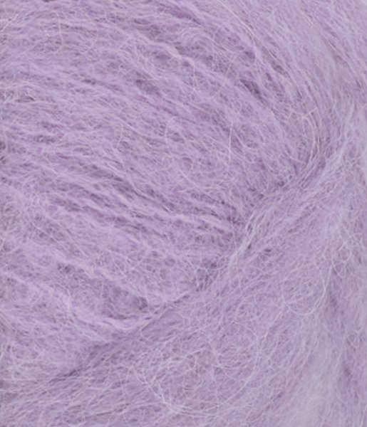 B&oslash;rstet Alpakka, 5043, Lilla