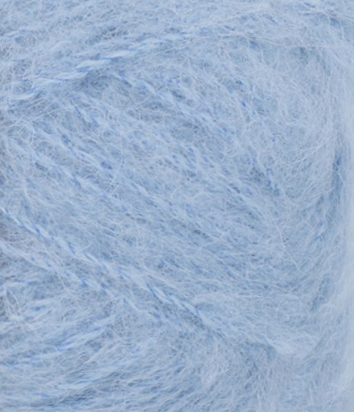 B&oslash;rstet Alpakka, 6003, Lys Bl&aring;