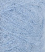 B&oslash;rstet Alpakka, 6003, Lys Bl&aring;