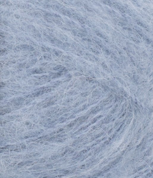 B&oslash;rstet Alpakka, 6032, Bl&aring; Hortensia