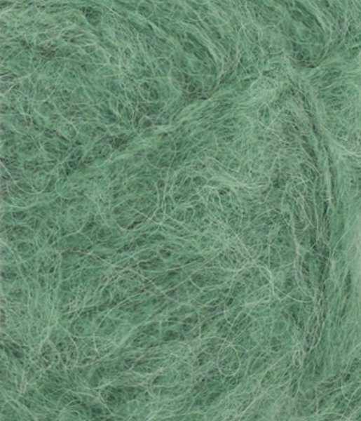 B&oslash;rstet Alpakka, 8062, Gr&oslash;nn Myrt