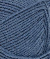 Tynn Merinoull, 6052, Jeansbl&aring;